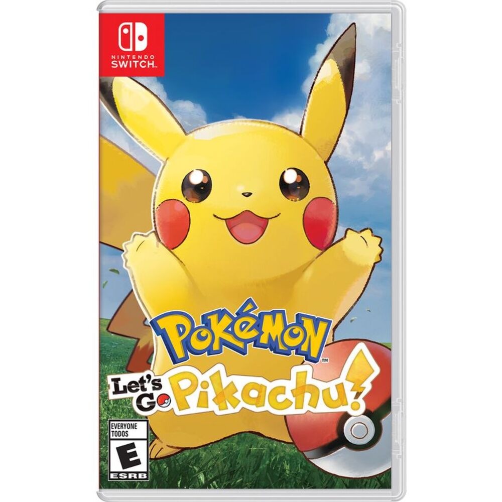 Pokemon Let's Go Pikachu for Nintendo Switch  VIDEOGAMES